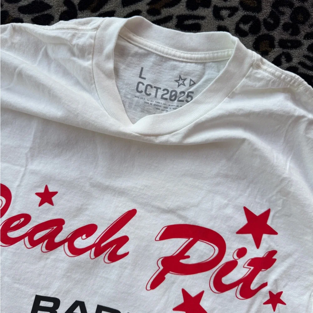 Cowboy Carter x Peach Pit Radio Atlanta Exclusive Tee. Large. New. Rare - Picture 3 of 4